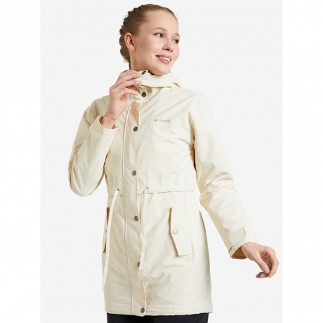 Womens shine struck ii sales waterproof rain mid hooded jacket