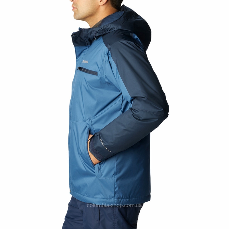 Куртка мужская Columbia Valley Point™ Jacket бирюзовая 1909951-346